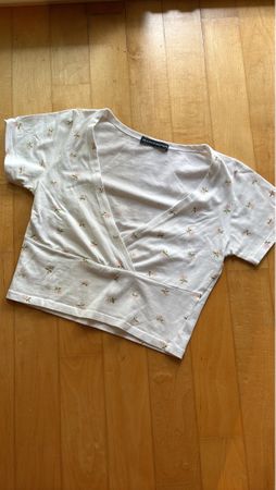 Brandy Melville Top mit Rosenmuster