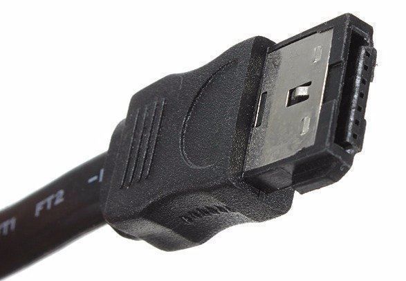 Kabel: USB + eSATA zu SATA 22pin Kabel – Neu und originalverpackt aus Unterägeri von RmOnline 5