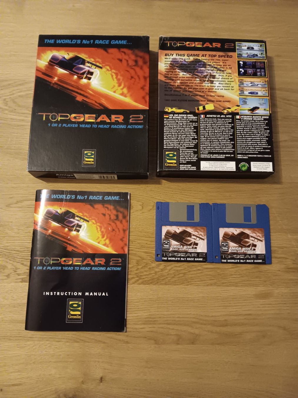 Commodore PC: Amiga Spiel Top Gear 2 – Usato da Beringen venduto da Beringen75 1