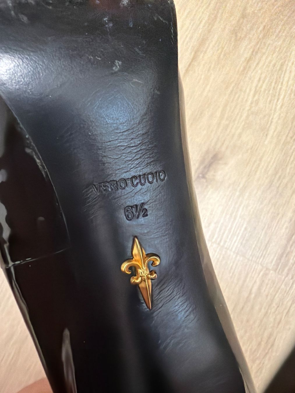 Scarpe da donna: Plateau Pumps schwarz Lackleder Grösse 36.5 – Usato da Erlenbach ZH venduto da Pocahoney 4