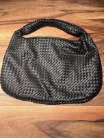 Sac tressé noir NEUF