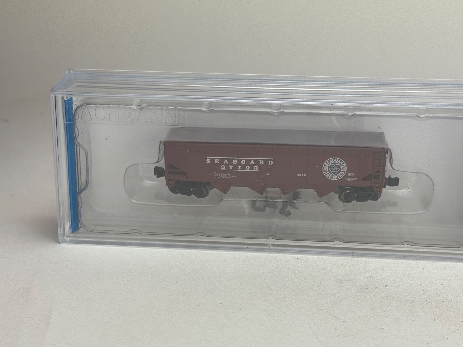 Modellini di ferrovie: EX-  Bachmann Hochbord Schüttgut Wagen Seaboard – Usato da Elm venduto da Wikmtz