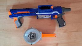 Nerf Rampage blau orange