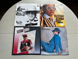 ELTON JOHN tolle Single KIKI DEE Kult Top Hits 70's