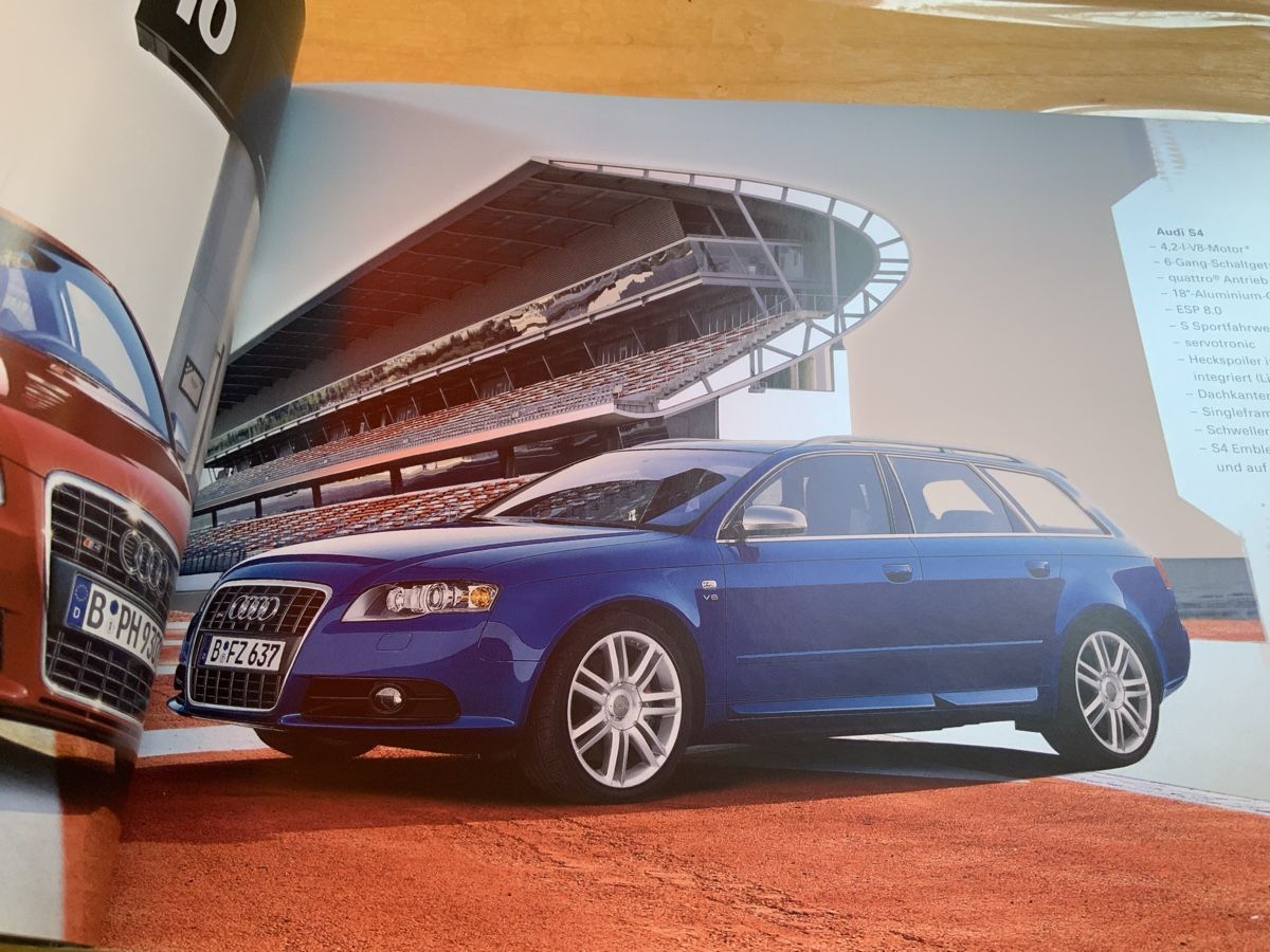Libri: Audi S4 prospecte original  – Usato da Lausanne venduto da Shei2014 1