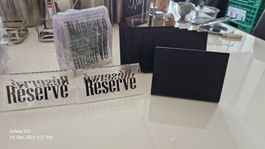 RESERVE Tischaufsteller, Schwarz, Neu & Originalverpackt!