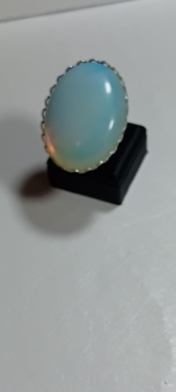 Anelli: ring antiksilber mit emetation opal,,,glanzig – Nuovo (secondo la descrizione) da Basel venduto da bij_5hqd 1