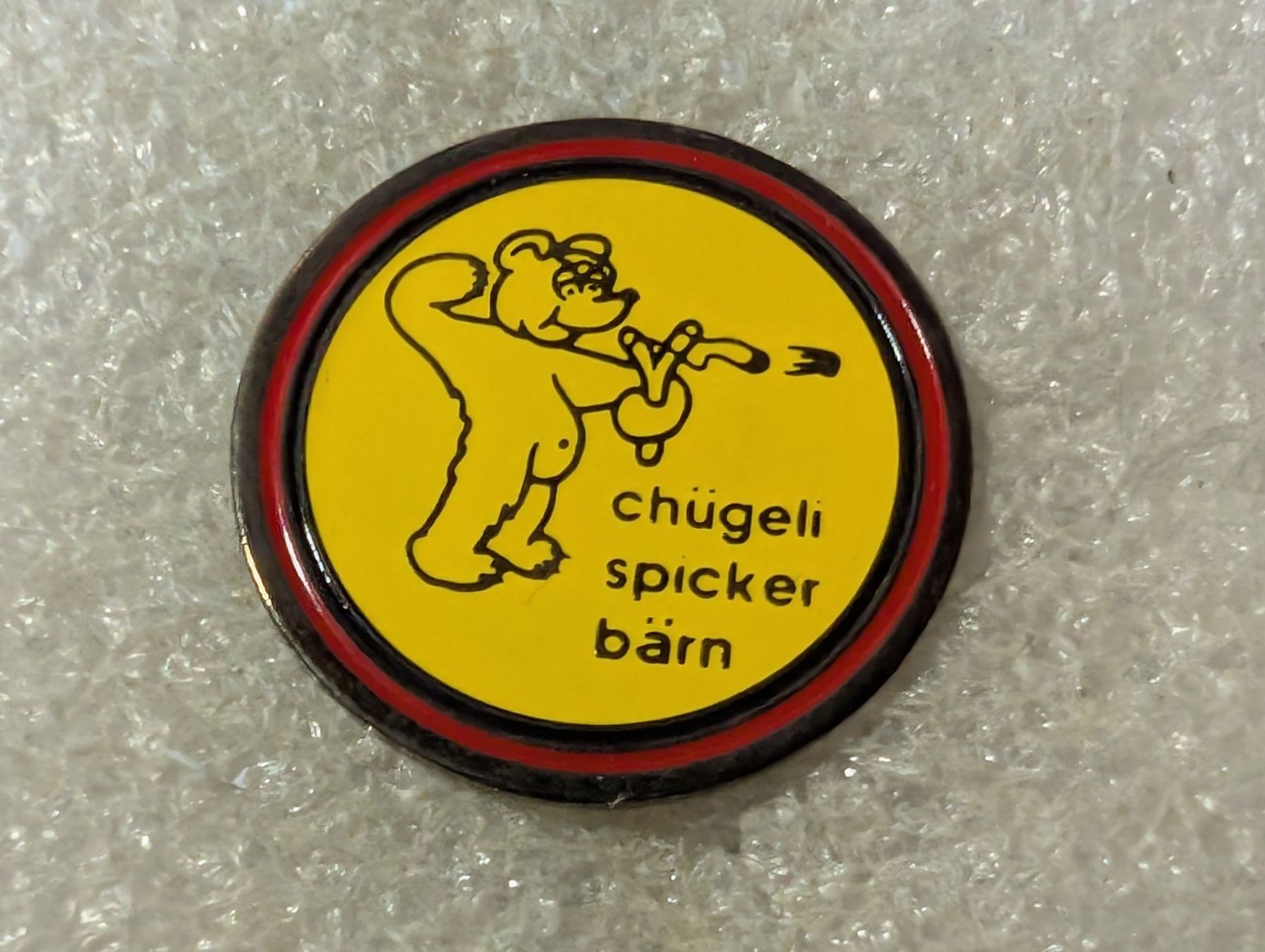 Placchette & Badge: Ansteckpin 172: Chügeli Spicker Bern – Usato da Oppligen venduto da Pin-Fall-Shop