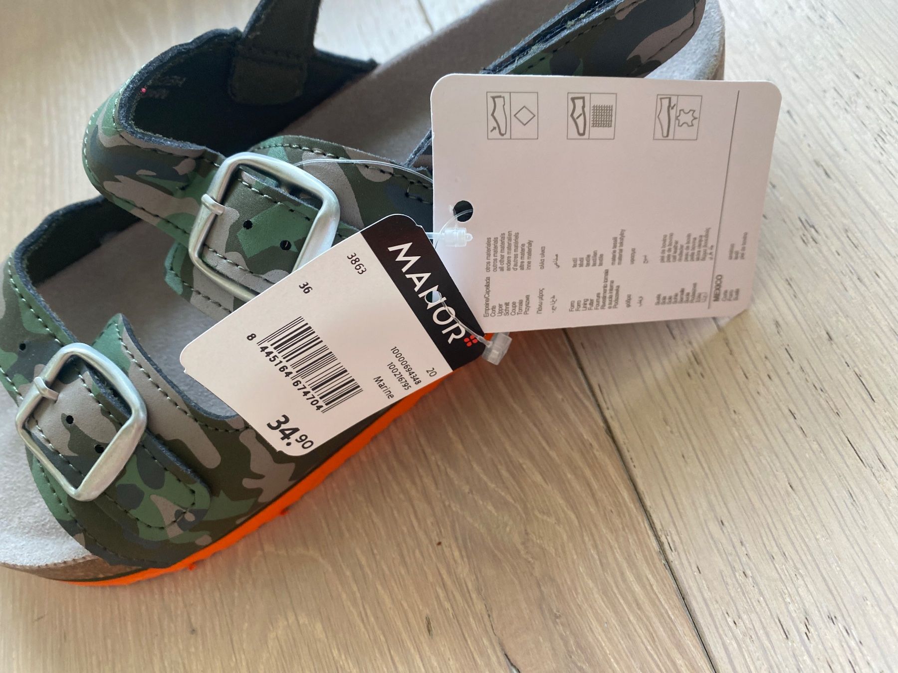 Scarpe per ragazzi: Kindersandalen von Manor, Gr. 36 – Nuovo e nell'imballaggio originale da Anières venduto da elenafred 2