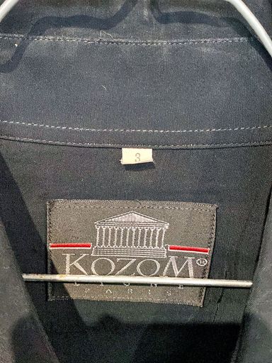 Hemden: Kozom Schwarzes Button-Down-Hemd mit Saxophon-Design – – Gebraucht aus Zug von vinokilo 4
