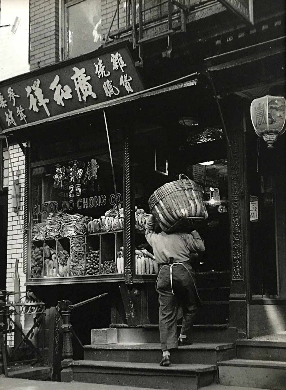 Grafica & Litografie: Andreas Feininger "Chines. Lebensmittelhändler"  Fotodruck – Usato da Nennigkofen venduto da Schamane75