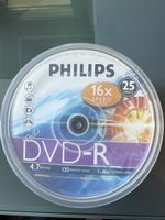Philips DVD-R Rohlinge Philips 4.7 GB, 16x Speed, 23 Stk.