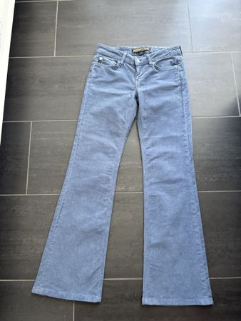 Superdry Cordhose blau Grösse 26/32 guter Zustand