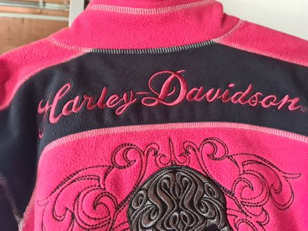 Harley-Davidson Fleecejacke Grösse M Skull Totenkopf