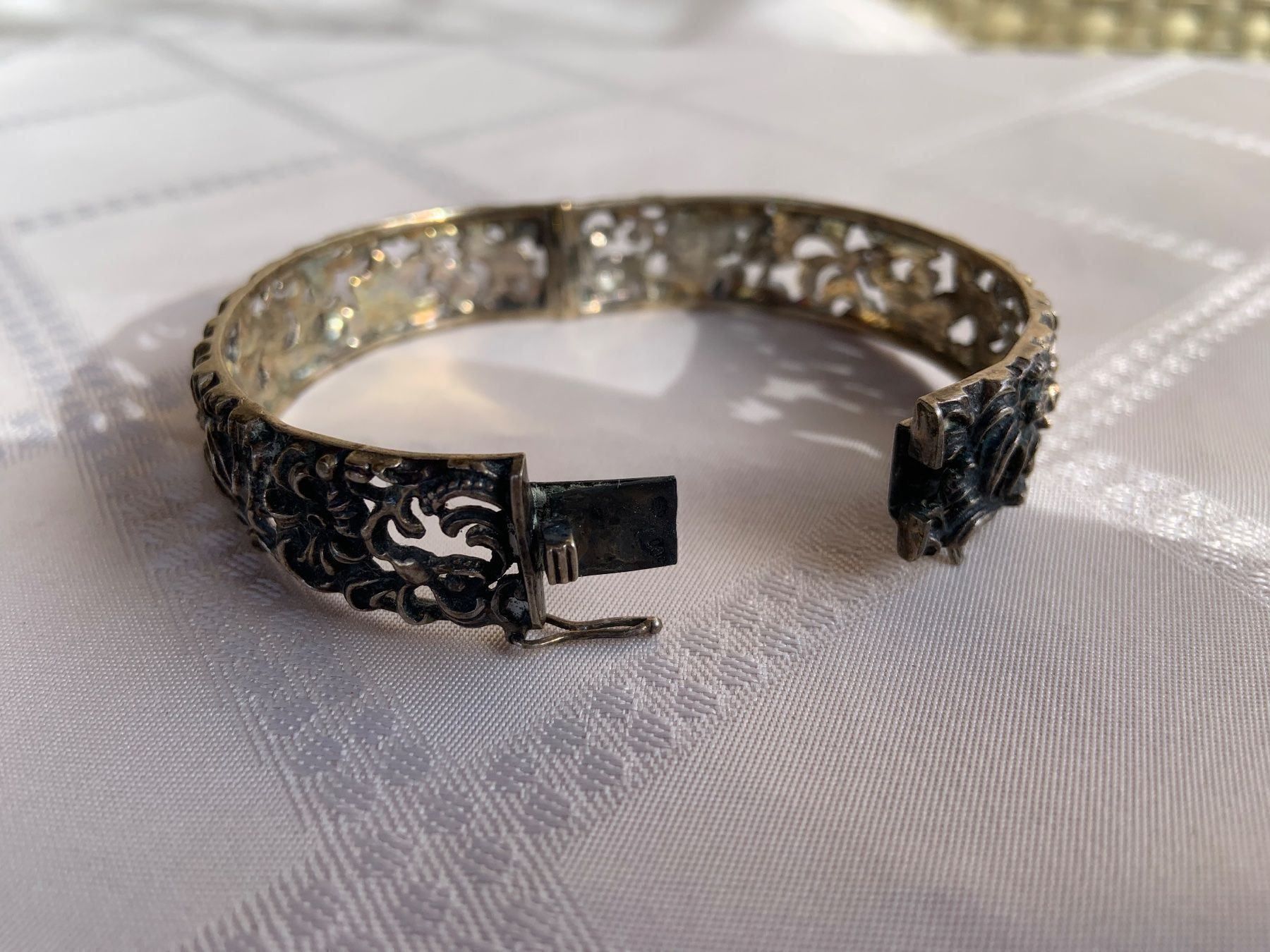 Armbänder & -reifen: Silber-Armreif filigran (800) – Gebraucht aus Dittingen von Bijoubelle 5