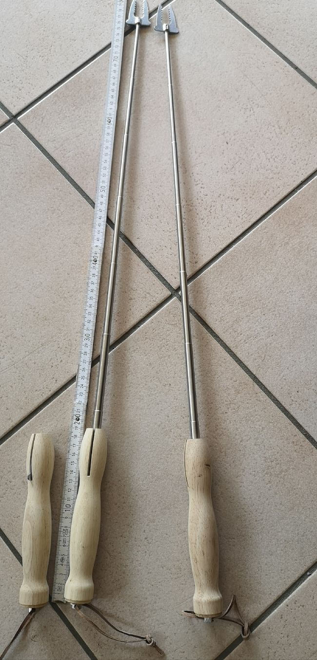 Gabeln: !!Ausverkauf!!  Stabile Teleskop Grillgabeln – Neu und originalverpackt aus Herzogenbuchsee von Melissa110 4