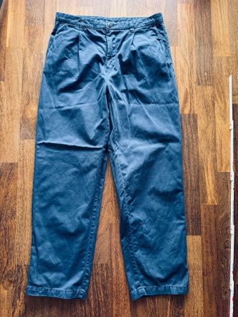 ZARA Stoffhose Blau Grösse 50