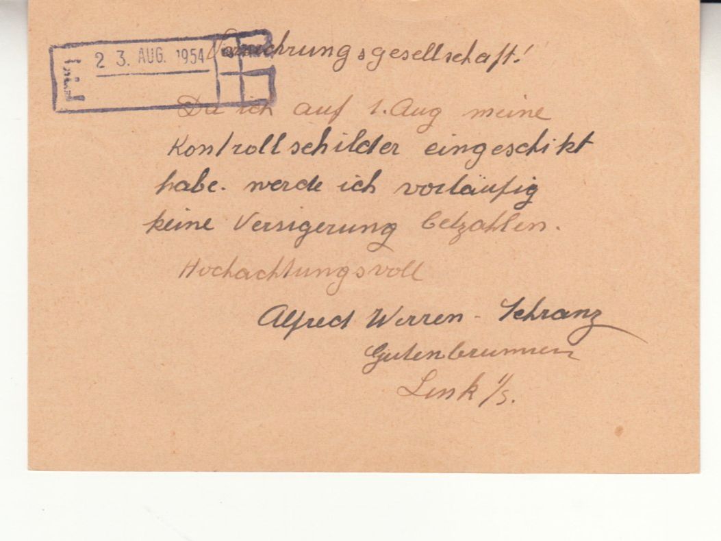 Tutti i francobolli: SGK 183.453 (Werdenberg) mit ST Lenk – Usato da Bürglen TG venduto da StampGraf 1