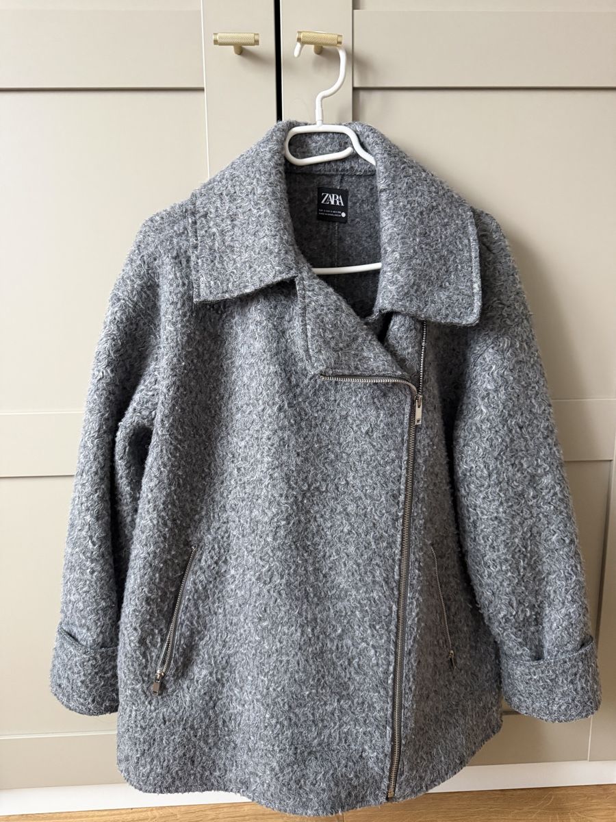 Zara Cappotti: Zara Wintermantel, grau, Grösse S – Nuovo (secondo la descrizione) da Wangen b. Olten venduto da esma010