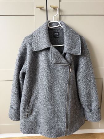 Zara Wintermantel, grau, Grösse S
