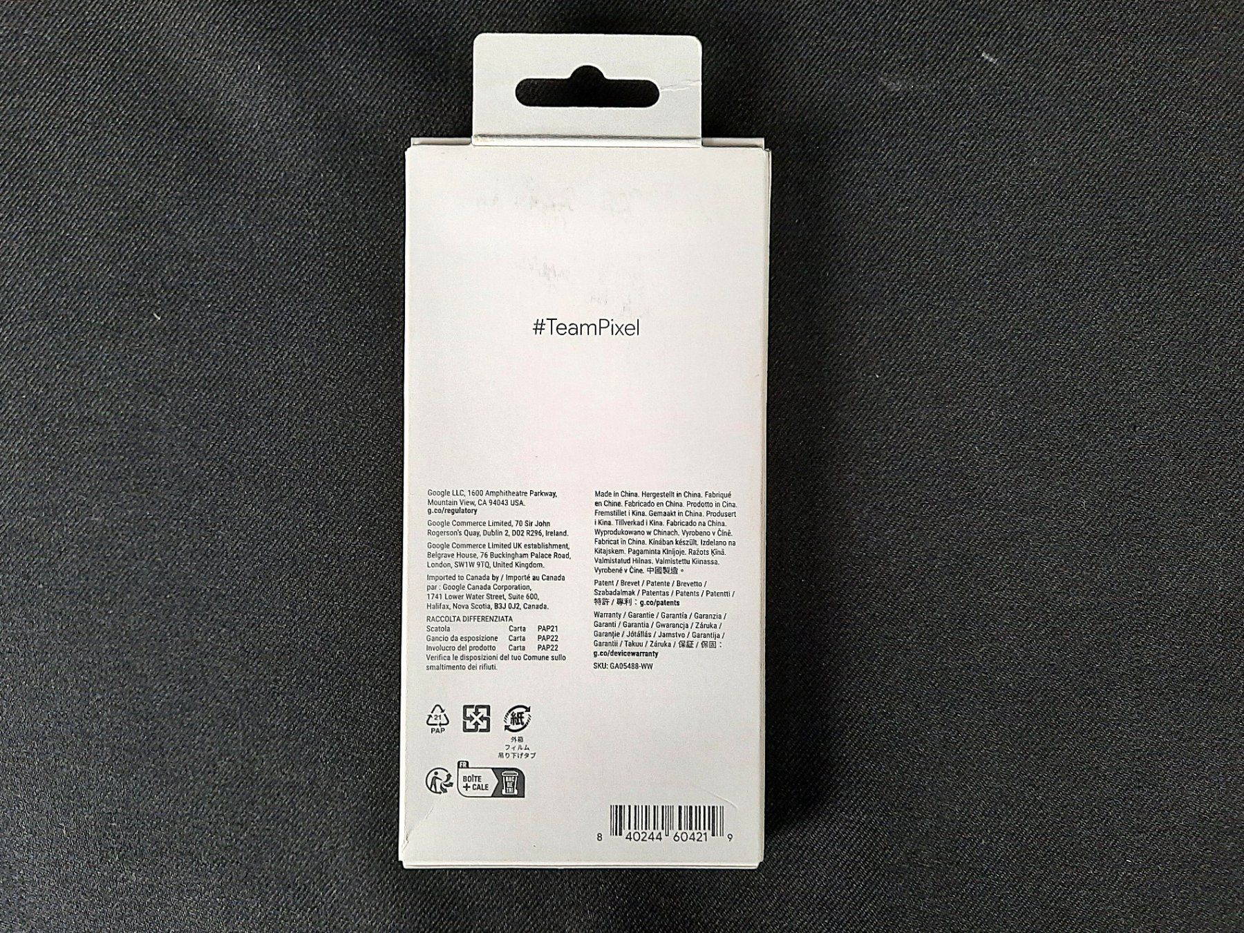 Google Cover & Protezioni schermo: GOOGLE PIXEL 8a Hülle – Nuovo (secondo la descrizione) da Beinwil am See venduto da Restwert_Beinwil 4
