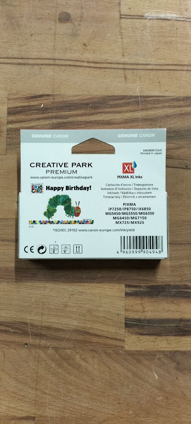 Canon Cartucce per stampanti & toner: Druckerpatrone Canon Pixma 551 – Nuovo e nell'imballaggio originale da Kerzers venduto da Pachystachys 2