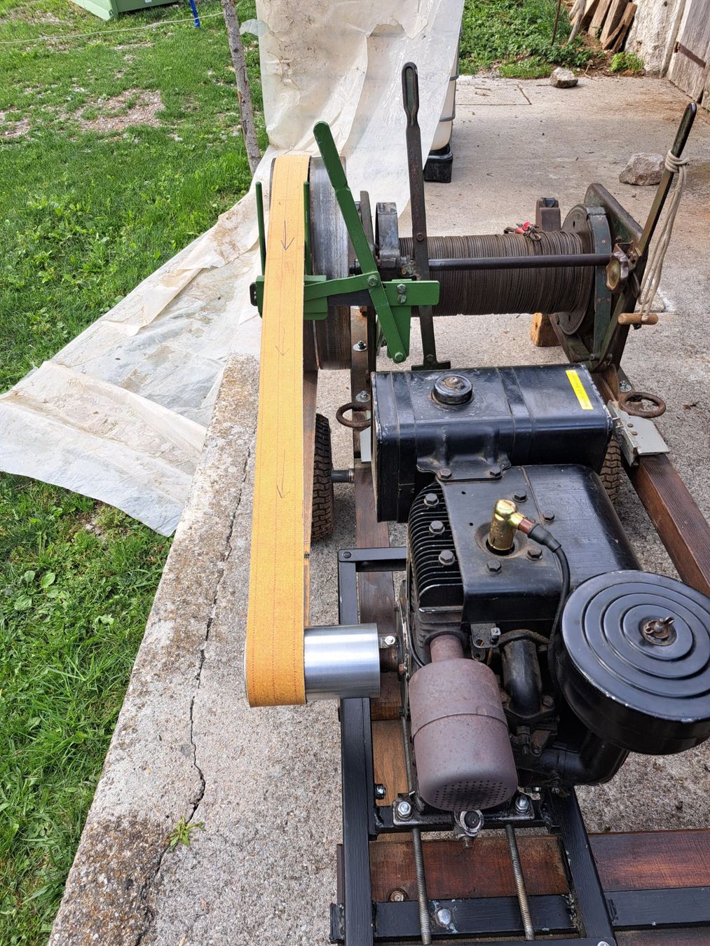 Sonstiges zum Lager & Transport: Schlittenseilwinde – Gebraucht aus Charmey (Gruyère) von Balinea 7