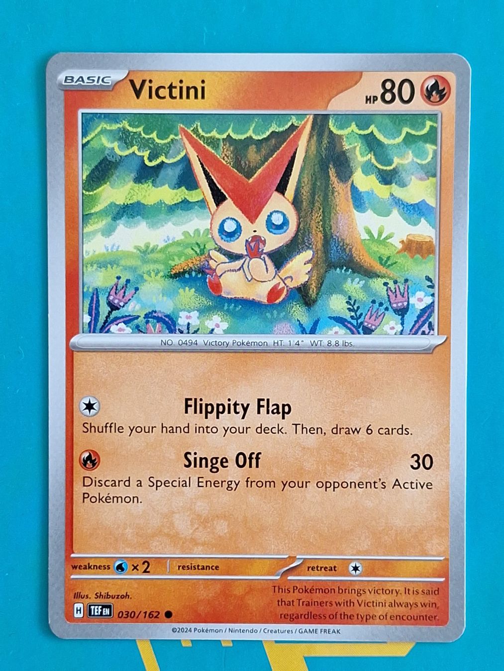 Pokémon Carte collezionabili: Victini - Temporal Forces Pokemon - #7.1 – Usato da Altstätten SG venduto da GGsGameshop