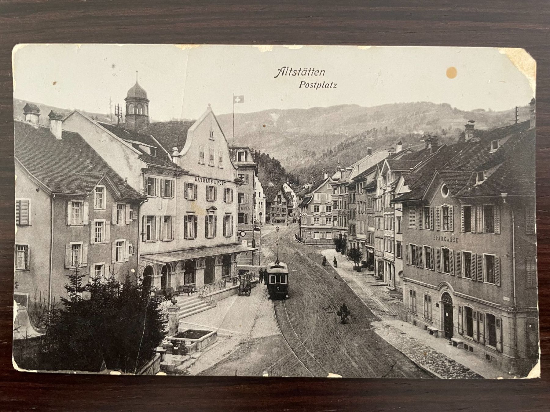 Cartoline postali: ALTSTÄTTEN 2 Ansichtskarten mit TRAM / STRASSENBAHN – Usato da Wald ZH venduto da TLILEF 3