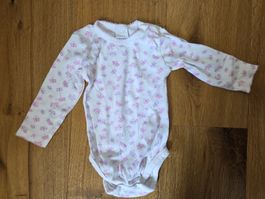 Langarmbody Gr. 62/68, Baby Body, Schmetterlinge