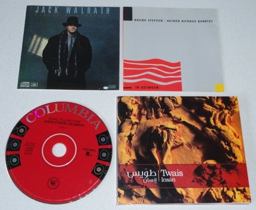 CD: 4CD's - Bruno Steffen, Jack Walrath, Essam Rafea, Ellington – Usato da Unterbäch venduto da hiliq