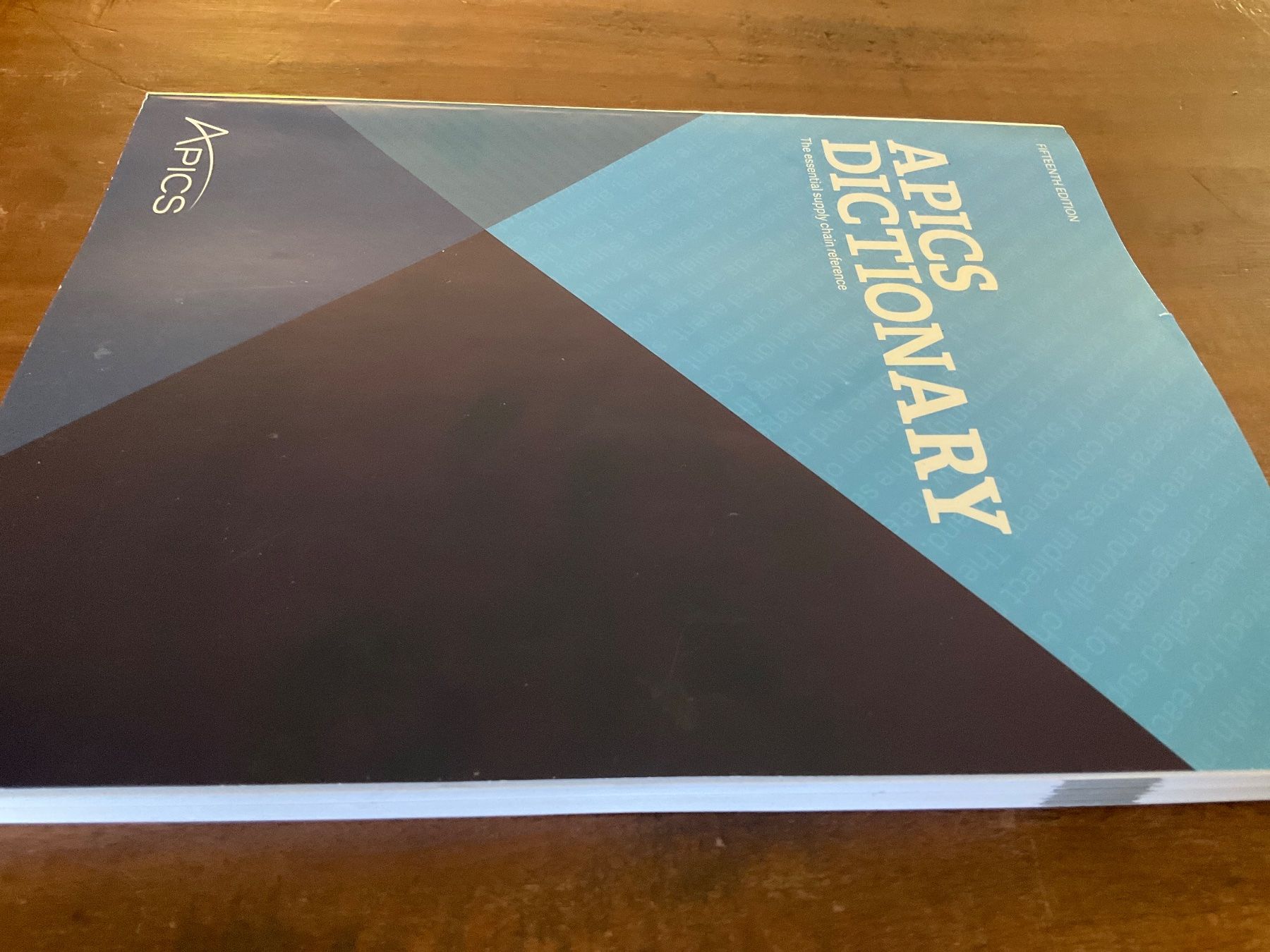 Libri: Dictionnaire APICS 15ème édition Anglais – Usato da Avenches venduto da Lactobacille 4