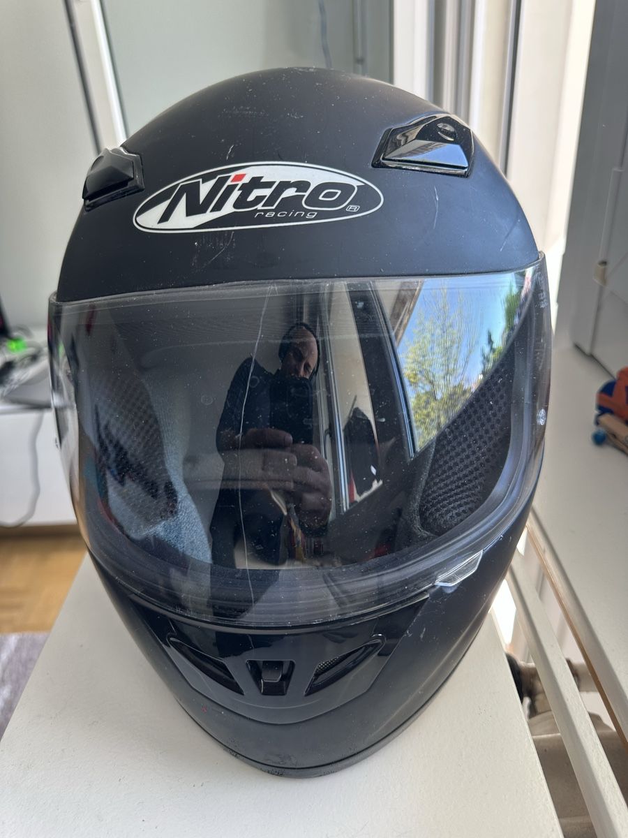 Caschi & visiere: Motorbike Helmet Nitro Dynamo XL – Usato da Bern venduto da kingmanish 3
