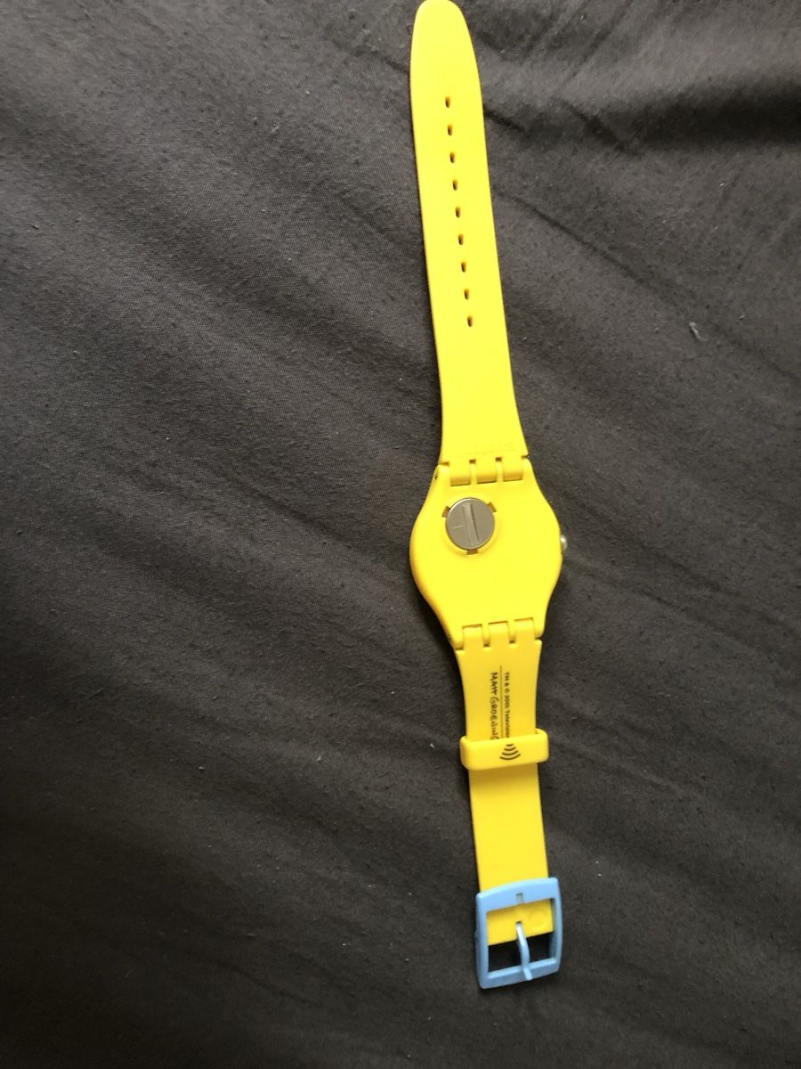 Swatch Orologi: Swatch X Simpsons Donut Uhr – Usato da Bern venduto da Pollenglueck 2