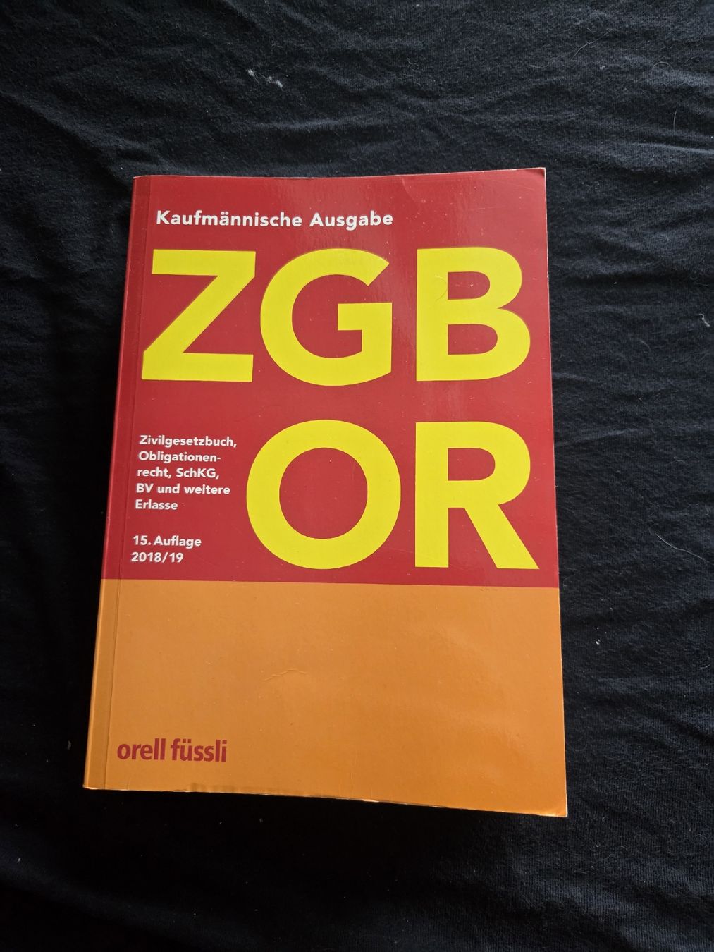Livres: ZGB/OR Orell füssli – D'occasion à Zürich par Dakota37