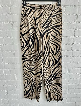 Hose mit Animalprint von Zara / Gr.  M