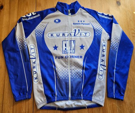 Radtrikot Vermarc RRV Hamlen langarm Gr. L Velo Trikot Sport