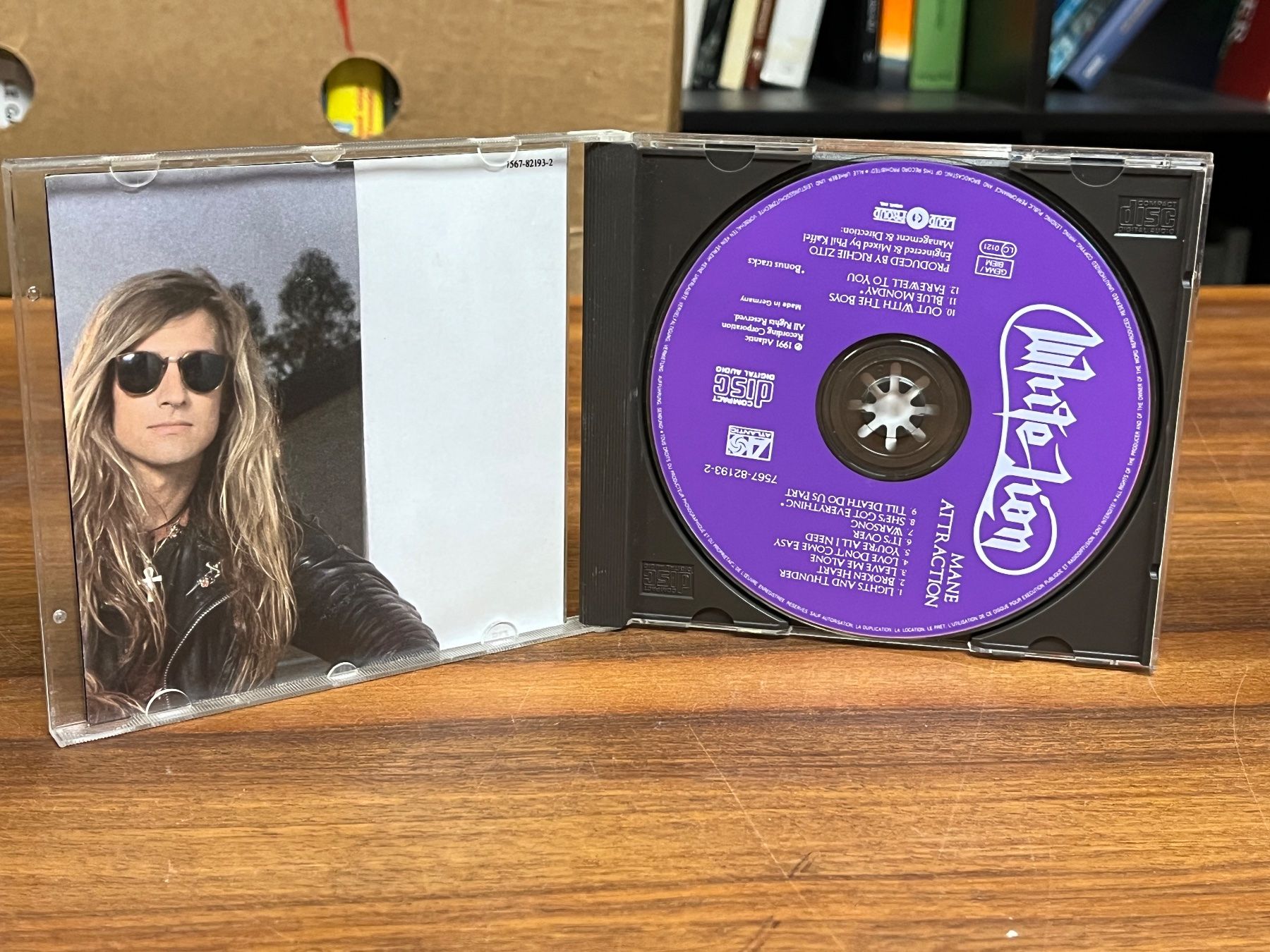 CD: White Lion - Mane Attraction - RA11D – Usato da Küsnacht ZH venduto da Jazztilldawn 2