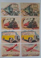 Penelope 4 Holzpuzzle, Rarität, Lokomotive Bus Flugzeug Zug