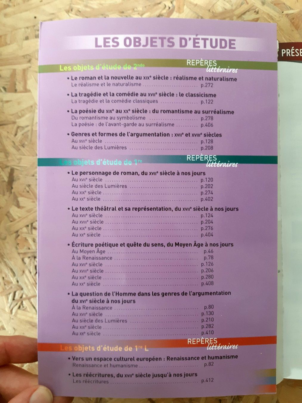 Libri: Manuel gymnase "Français Littérature" – Usato da Ecublens VD venduto da TWISTO 2