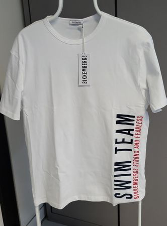 Bikkembergs Swim Team T-Shirt, Grösse M, Neu