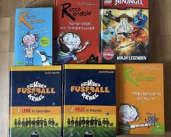 6 Kinderbuecher Rocco Randale Wilden Fussball Ninjago