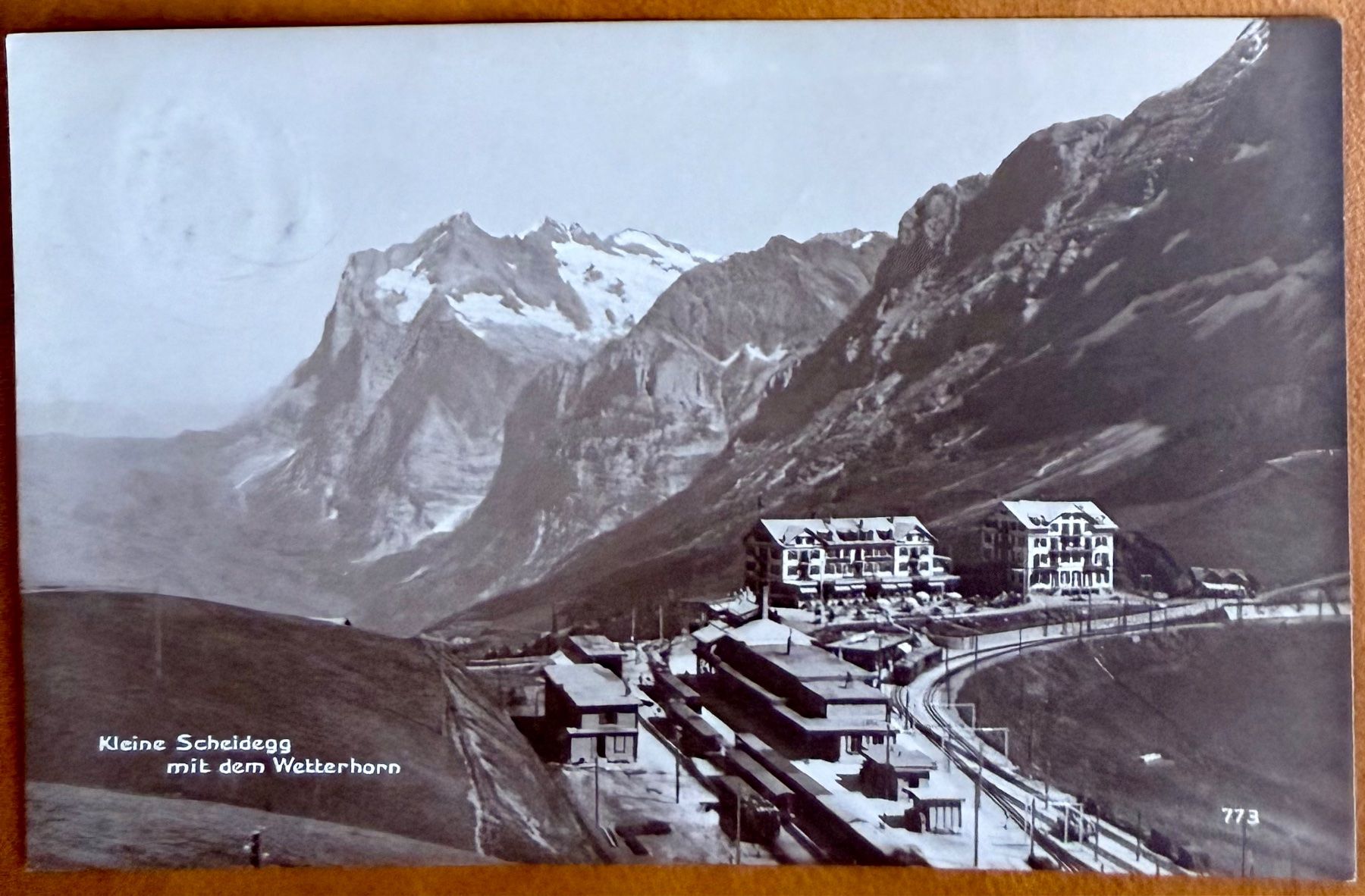 Cartoline postali: Klein Scheidegg - Bahn 1918 – Usato da Lutry venduto da Ediego