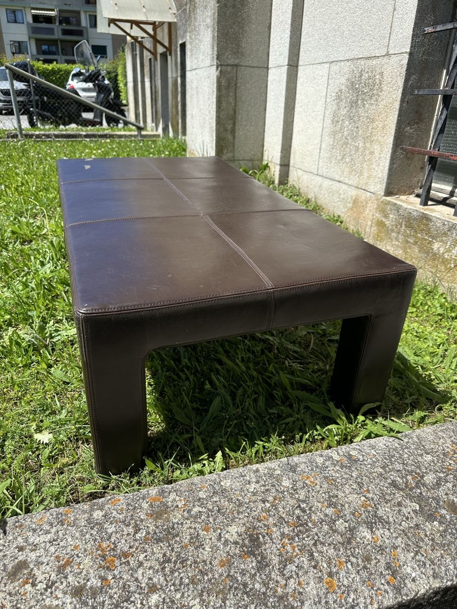 Tavoli: Table basse en cuir brun ! – Usato da Thônex venduto da Andre.olvs 1