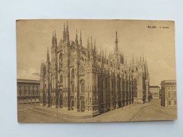 Postkarte Mailand Dom Ansicht alt guter Zustand, 1907