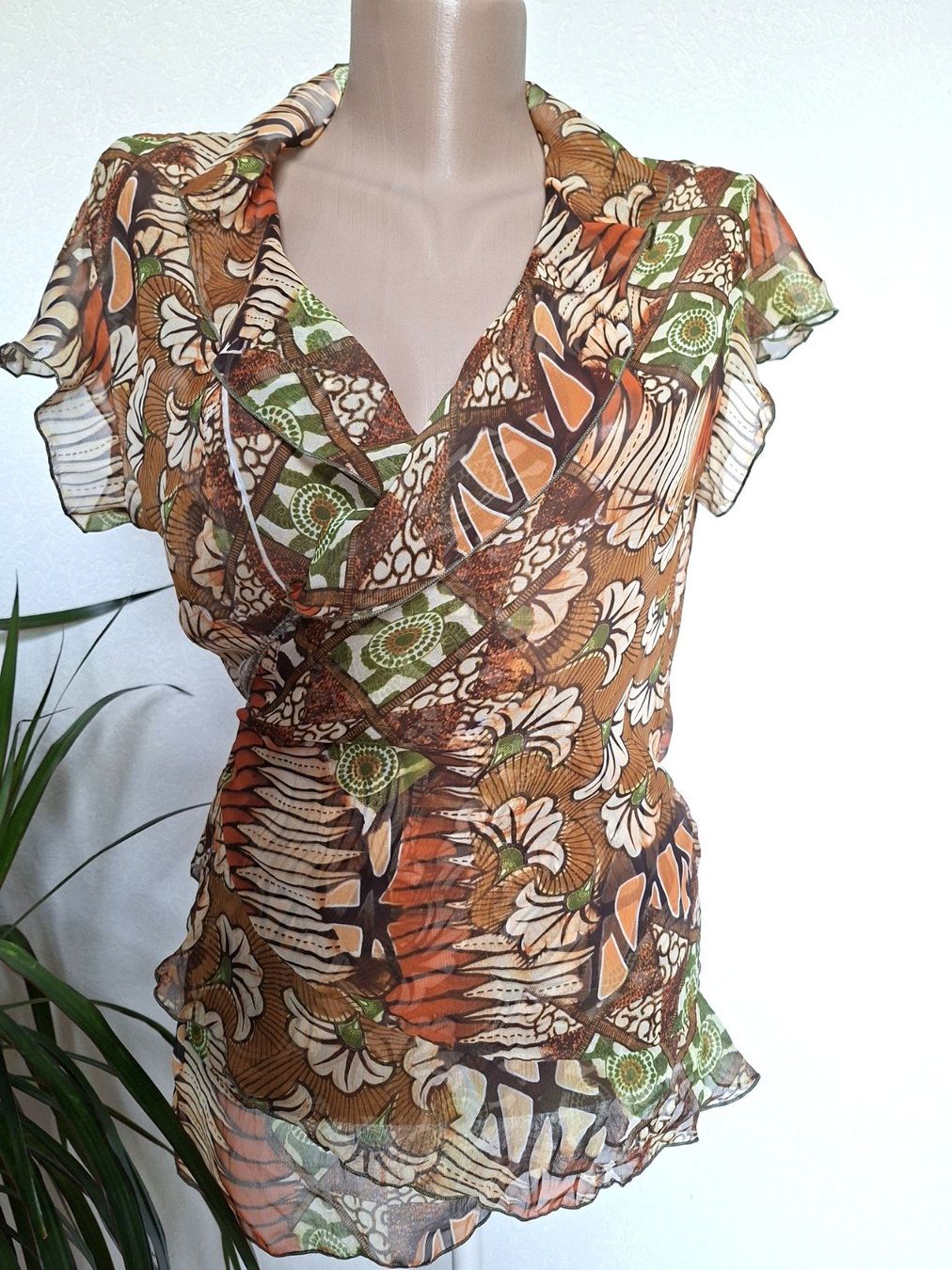 Top: Top cache-cœur fleuri – Taille Unique – Usato da boudry venduto da Let_20
