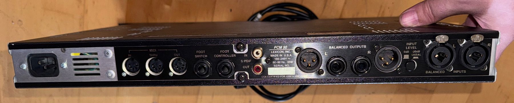 Musikinstrumente: Lexicon PCM90 Effekgerät – Gebraucht aus Unterengstringen von NOISE 6