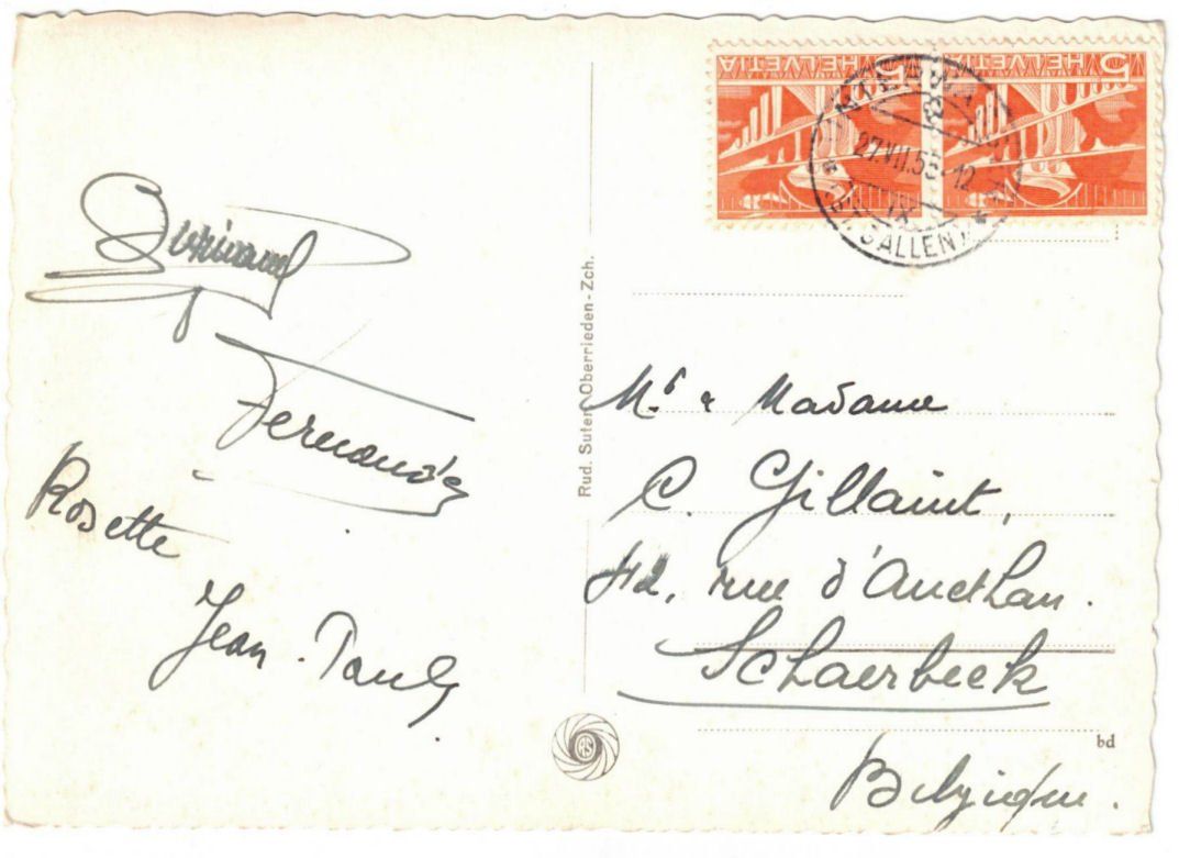 Cartoline postali: Unterwasser - Standseilbahn Iltios – Usato da Binningen venduto da Mountainrider 1