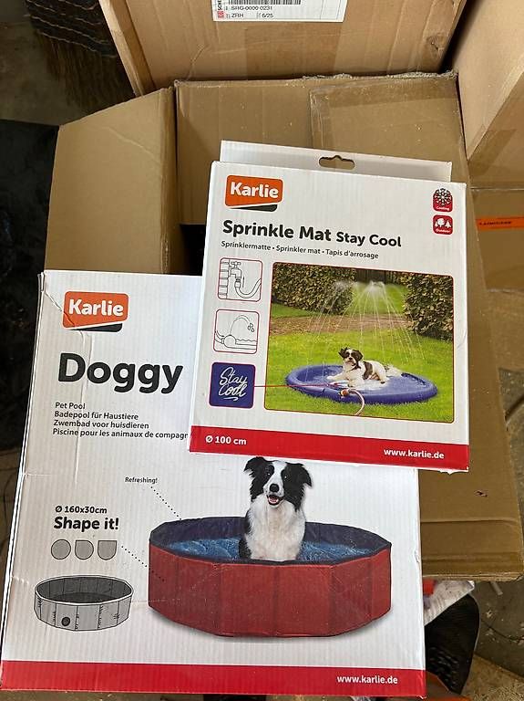 Jouets: Hundepool und sprinkler Neu – Neuf avec emballage d'origine à Müselbach par Mueselbach 1