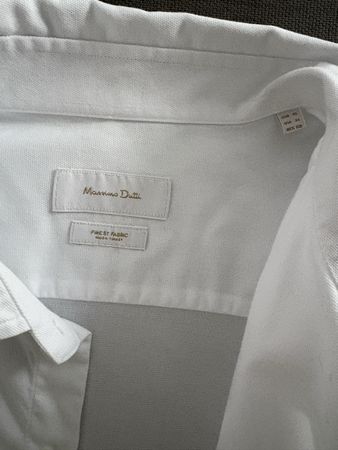 Massimo Dutti Hemd Weiss Grösse XL 